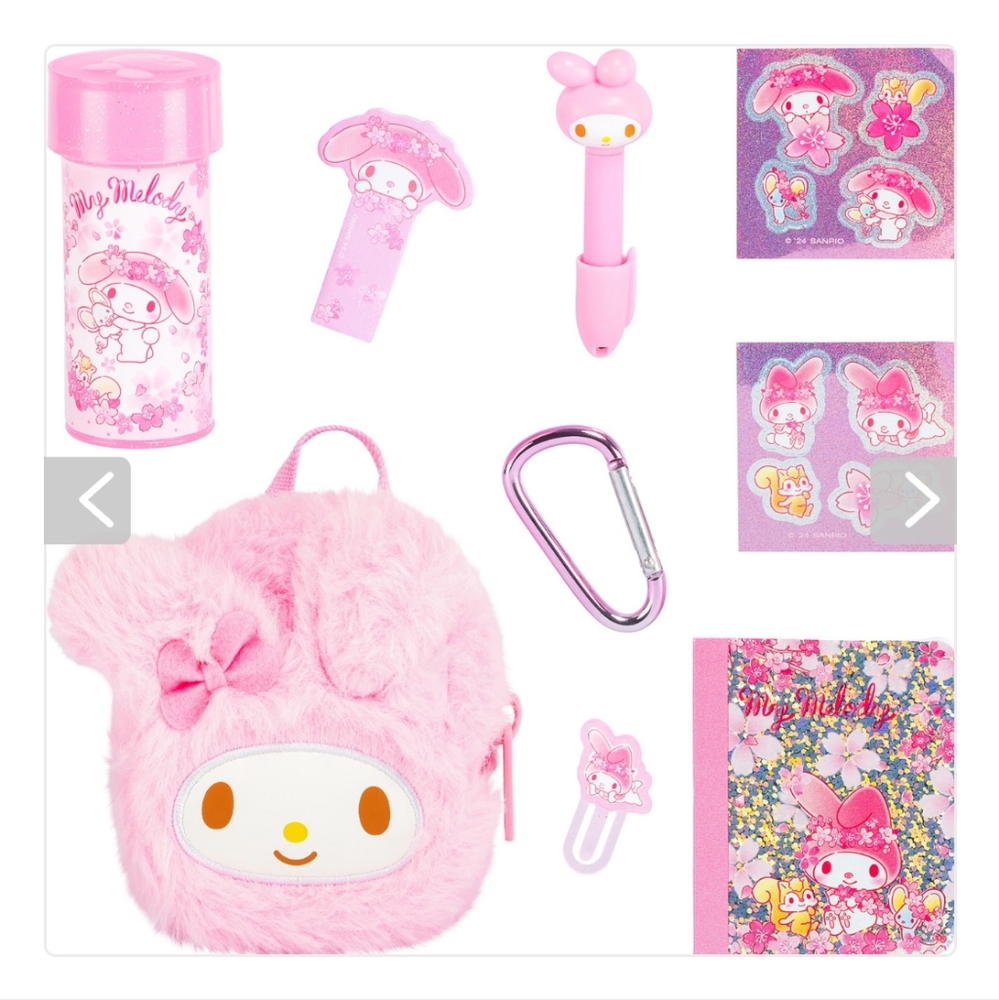 Real Littles MY MELODY Sanrio Hello Kitty Friends Micro Backpack 6 Surprises